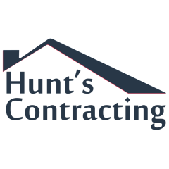 Logo for Hunt's Contracting.