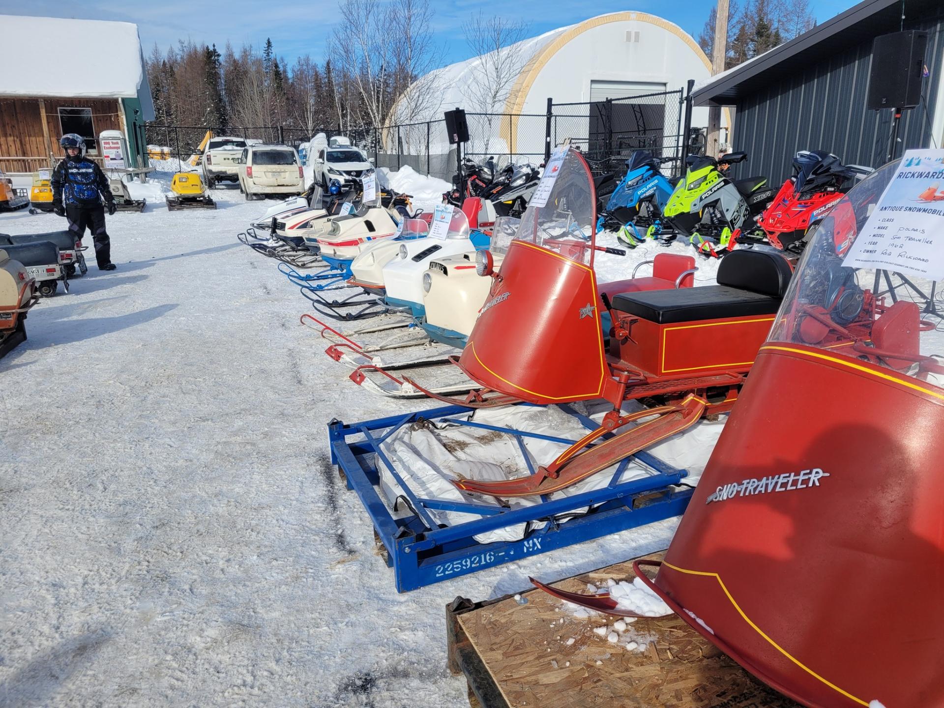 vintage snowmobiles