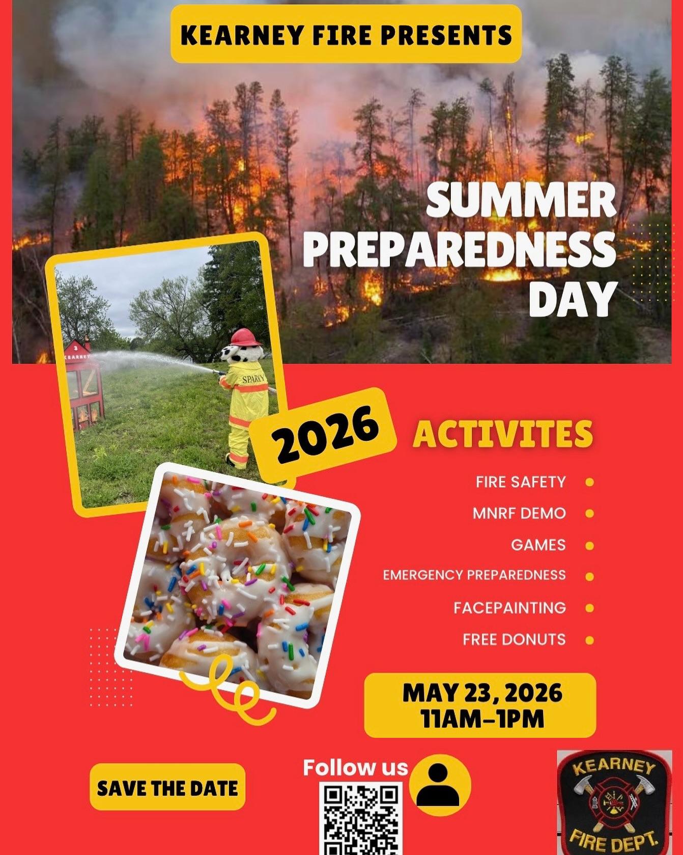 emergency preparedness day may 23 11am-1pm kearney fire station